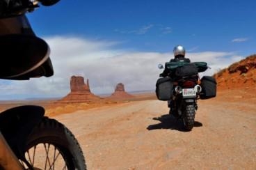 Motorradtour durch die Wüste in USA