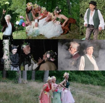 Collage von 6 Szenenbildern der Schauspieler:innen