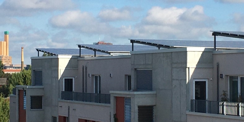 Solaranlage auf Dach von G14